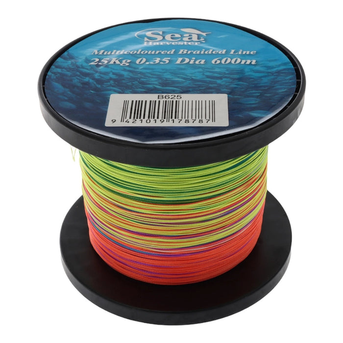Sea Harvester - Rainbow Braid 600m 8 Strand