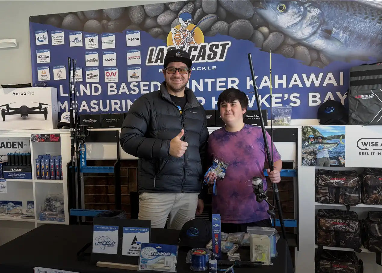Carter-Wrey Mitchell Kahawai Fish Measuring Competition Average Fish Weekly Winner