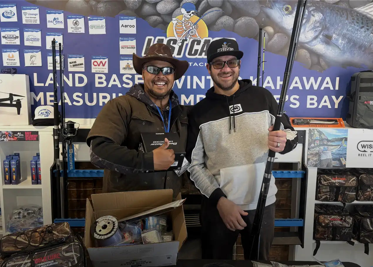 Sahn Whiunui Kahawai Fish Measuring Competition Average Fish Weekly Winner