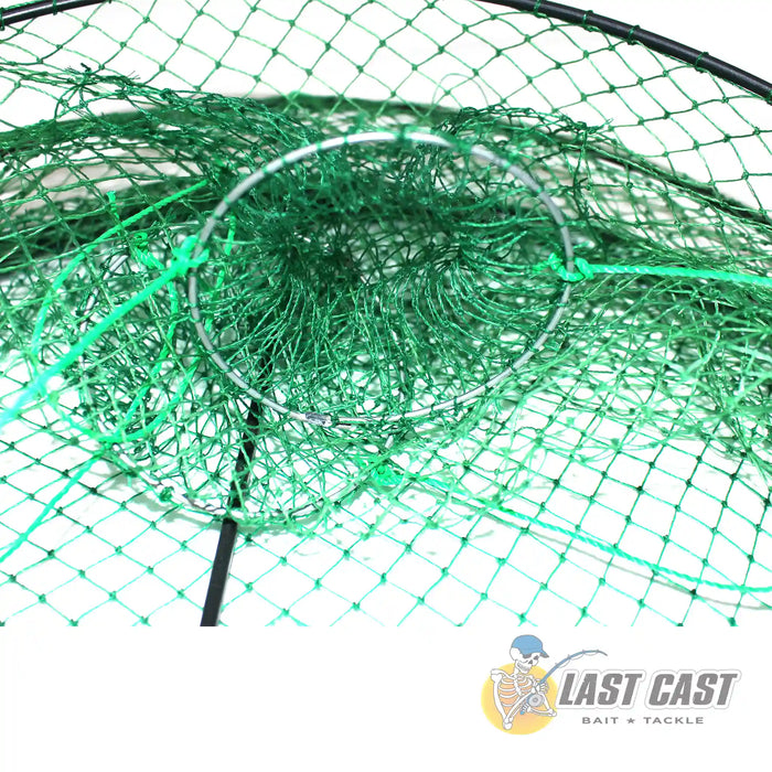 Sea Harvester Collapsible Opera House Net Bait Trap Inside Ring Closeup