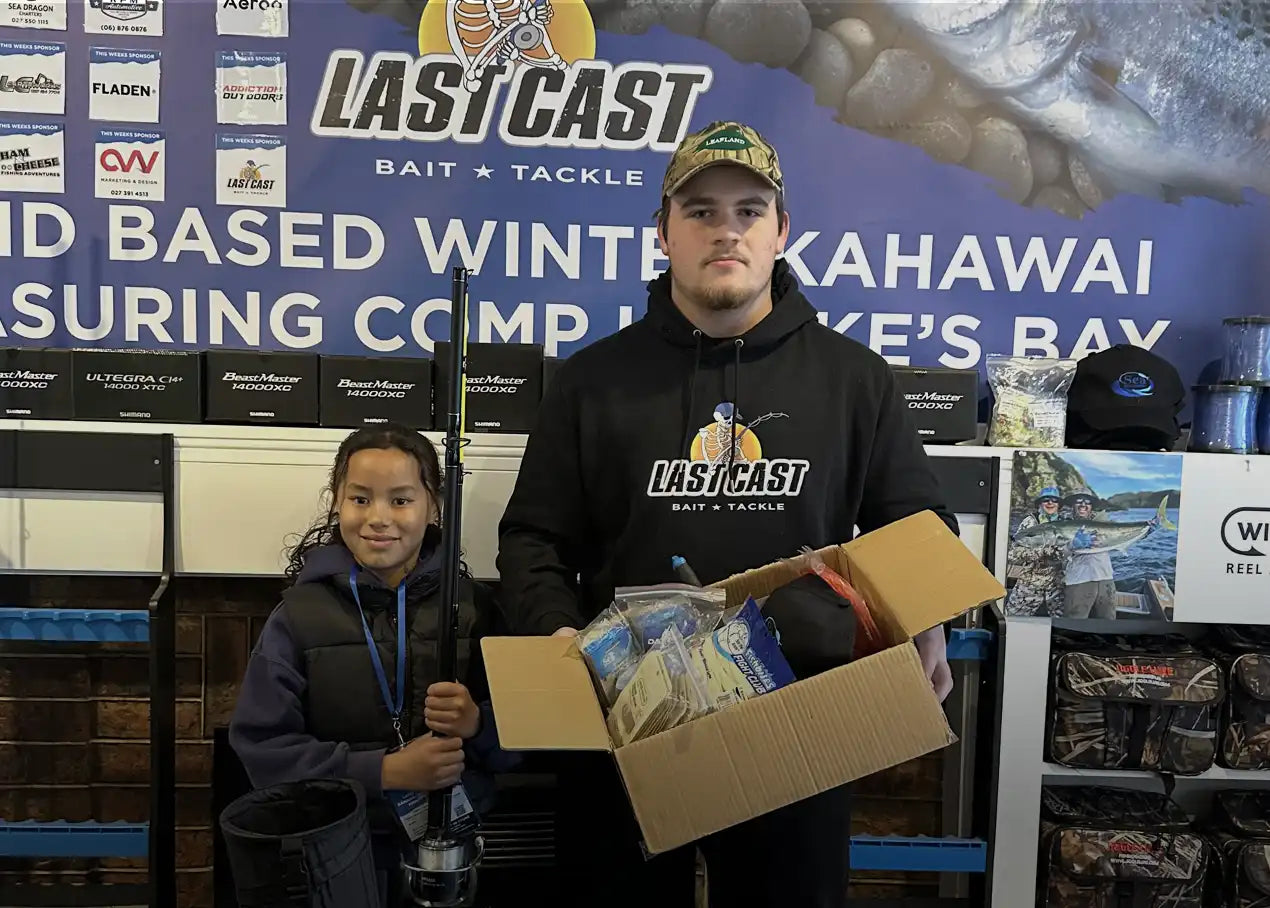 Shizerra Kaka Kahawai Fish Measuring Competition Average Fish Weekly Winner