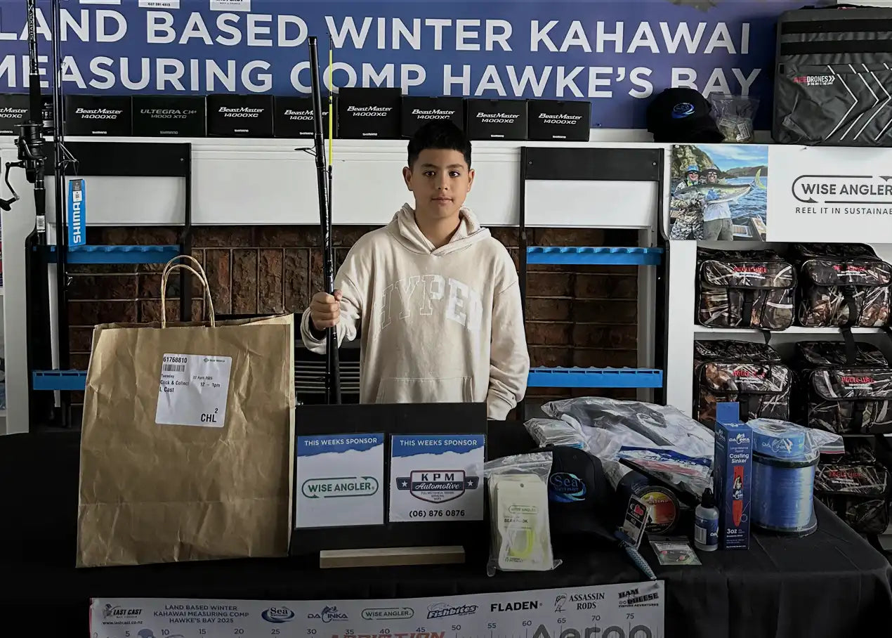 Tu Makirere Kahawai Fish Measuring Competition Average Fish Weekly Winner