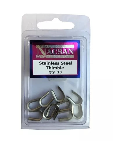 NACSAN - SS THIMBLE 400lb 10pce