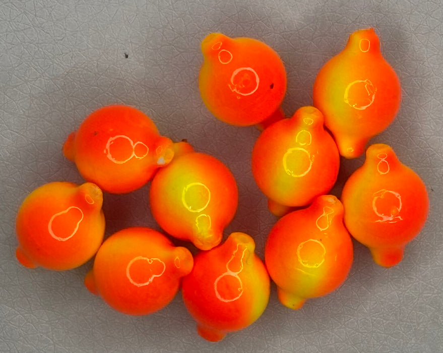Feral Crew - Assassin Pack - 12mm UV Floats 10Pk Dawn Breaker Yellow/Orange