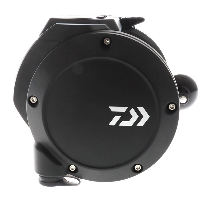 Daiwa 22 Tanacom 1200 AJ Power Assist Electric Reel Spooled with 1200m 50lb X8 Rainbow Braid.