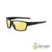 Addiction Outdoors Polarised Photochronic Sunglasses Yellow Side Angle View