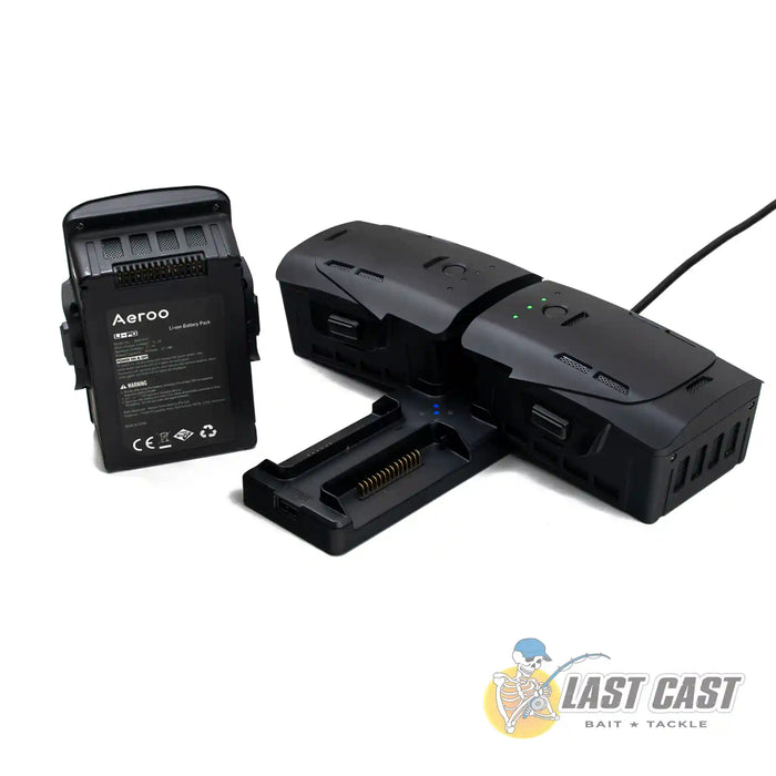 Aeroo Pro Multi Station Battery Charger with batteries