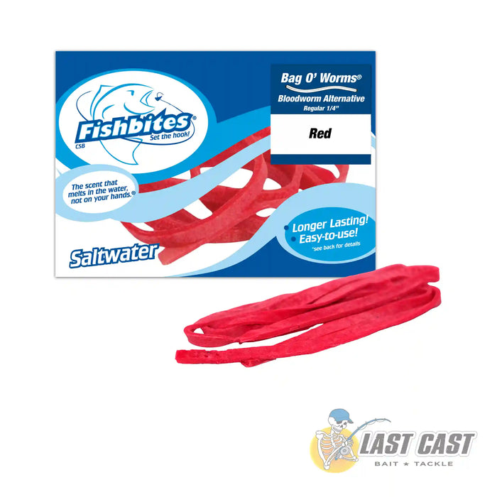 Bag O' Worms Longer Lasting Bloodworm Red