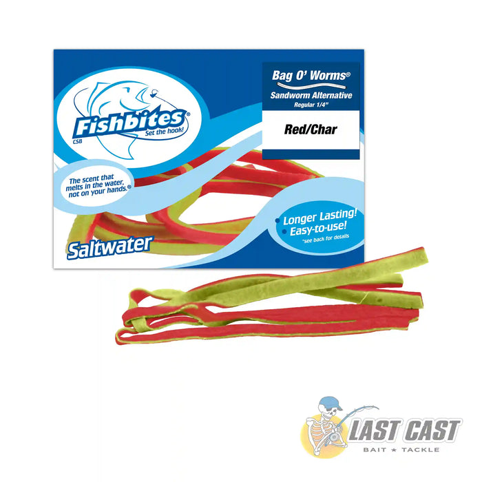 Bag O' Worms Longer Lasting Sandworm Red/Char