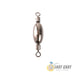 Barrel Brass Weight Rolling Swivel Size 3