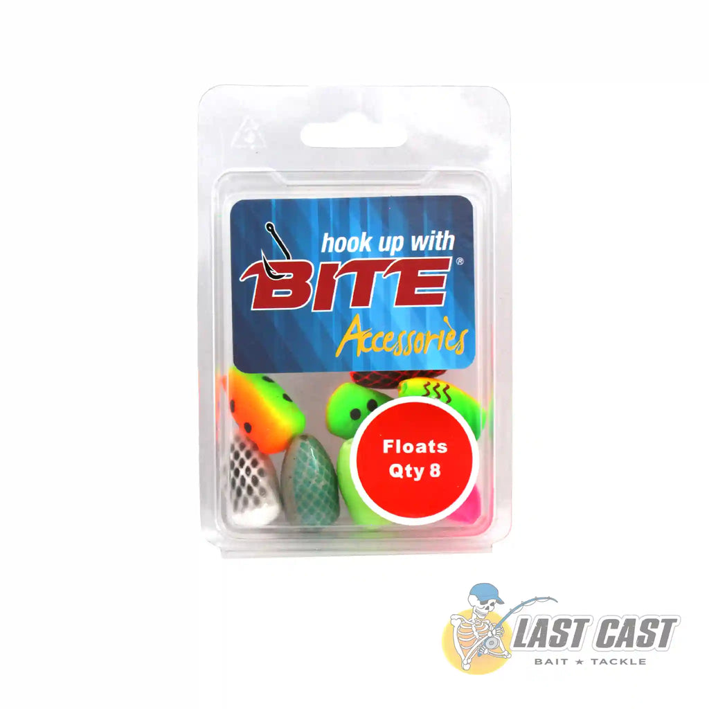 BITE BULLET FLOATS 8PCK — Last Cast Bait and Tackle