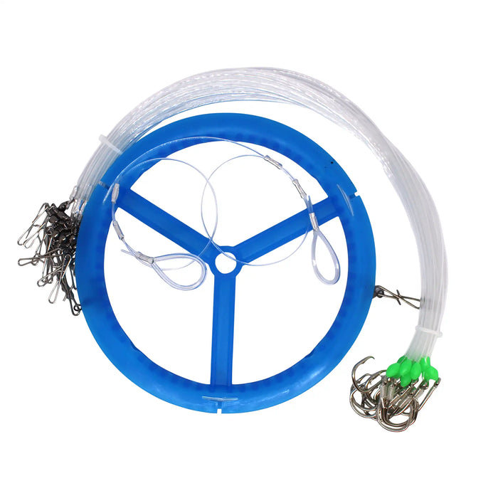 Bite Drone Longline Set Traces with Backbone and Hand Reel Standard Tubing