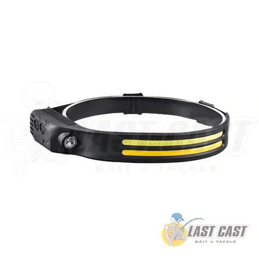 COB Rechargeable Headlamp 350 Lumens Angle Right