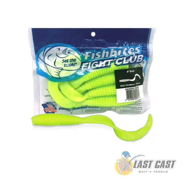 Dirty Boxer Curly Tail 6in Counter Punch in Packaging with grub