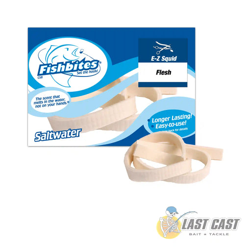 Fishbites E-Z Longer Lasting Squid Fishbites with Packaging - Flesh