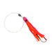 Fatboy Lures Tuna Fishing Pre-Rigged 5 Pack SN15 Lure with Pink and Orange Skirt