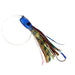 Fatboy Lures Tuna Fishing Pre-Rigged 5 Pack Viper Lure with Gold and Blue Skirt