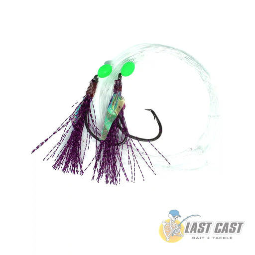 Fishtech Mutsu Flasher Rig Purple Predator 4/0 without packaging