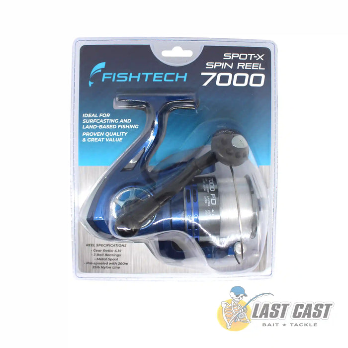 Fishtech Spot-X 7000 Spinning Reel in Packaging