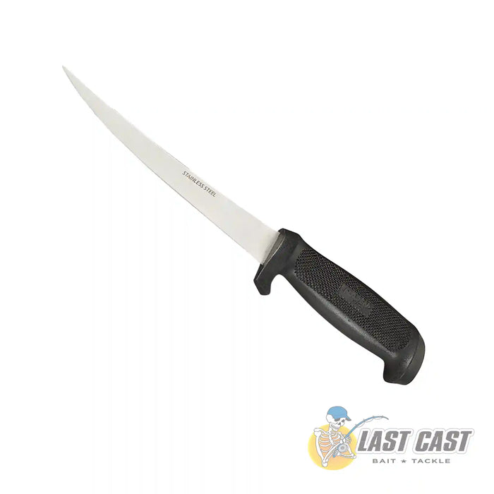 Fladen Fillet Knife with Sheath Knife only with Patterned Friction Grip