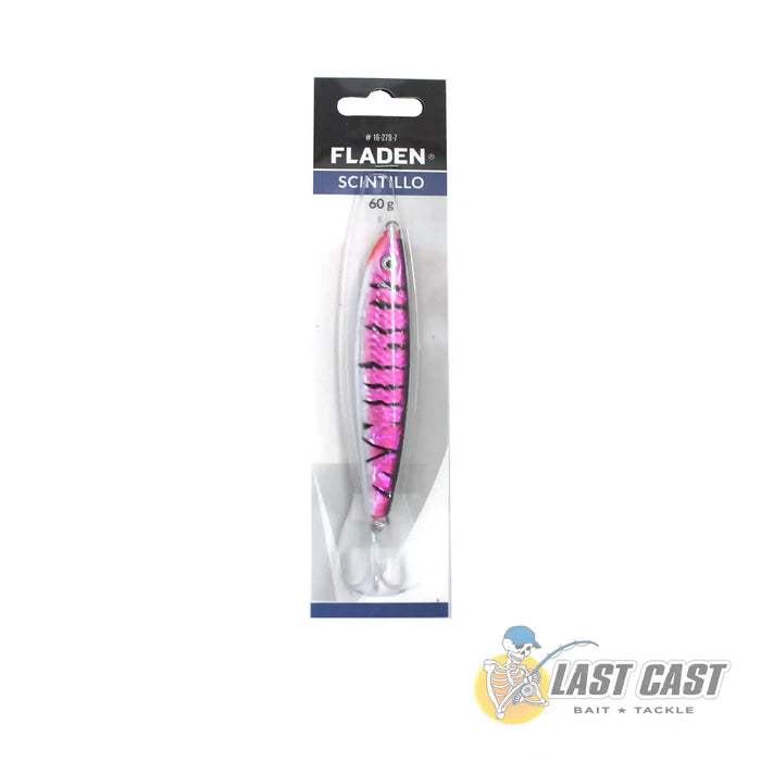 Fladen Spoon Scintillo Spinner Lure 60G in Packaging Pink