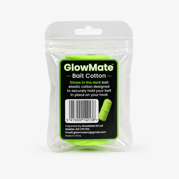 GlowMate - UV Glow-In-The-Dark Bait Elastic Cotton