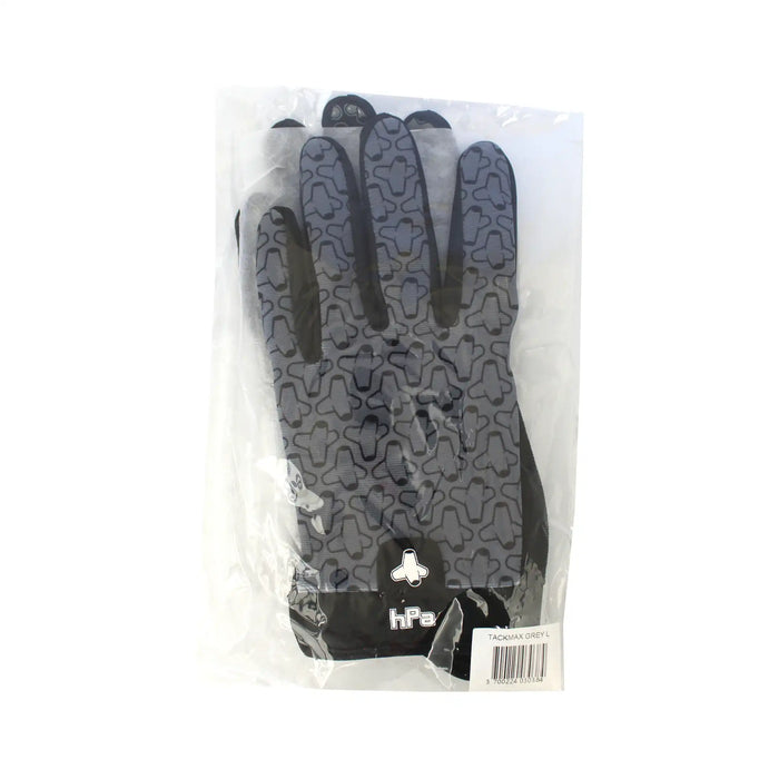 HPA Tackmax Fishing Gloves Grey in Packaging