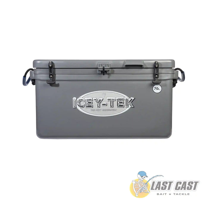 Icey-Tek Long Chilly Bin Cooler 70L Grey Front