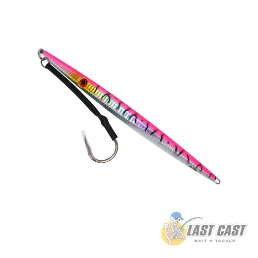 Jiggle Lure Spear Vertical Kingfish Jig Pink 200g