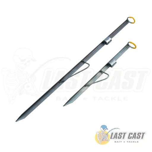 Last Cast Beach Spike Rod Holder 1200mm and 700mm Full Length Angle