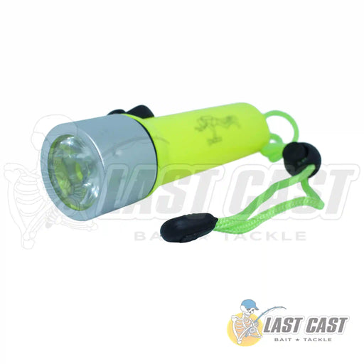 Last Cast LED Dive Light Torch Front Angle Right
