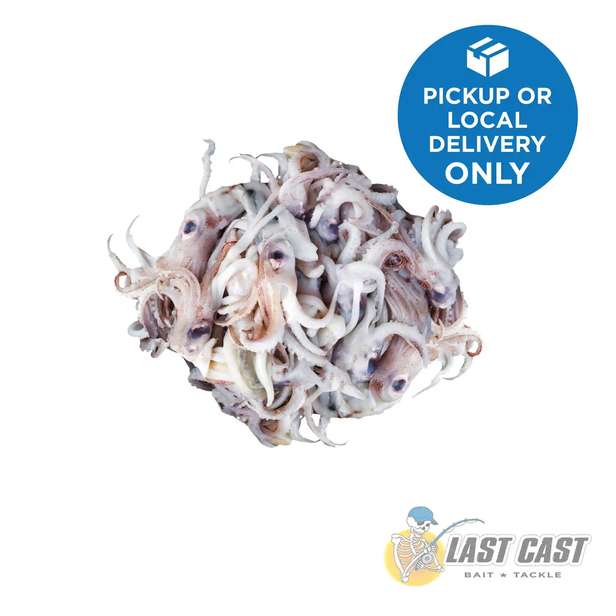 LAST CAST - SQUID HEADS BAIT BAG FROZEN 500g — Last Cast Bait and Tackle
