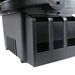 Close-up of black Meiho Tackle Box Versus VS-7055N with multiple compartments