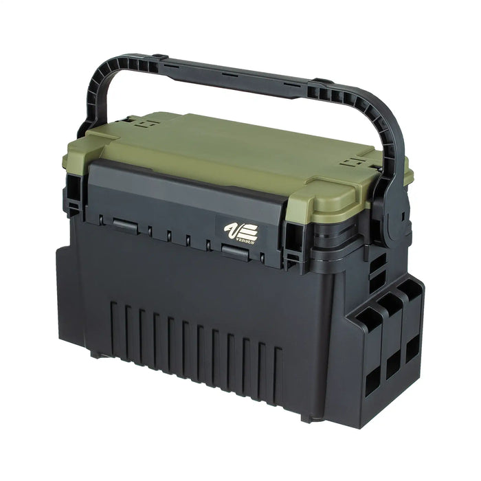 Meiho High Performance Tackle Box Versus VS-7070N Right Front View of Rod Holder Accessories