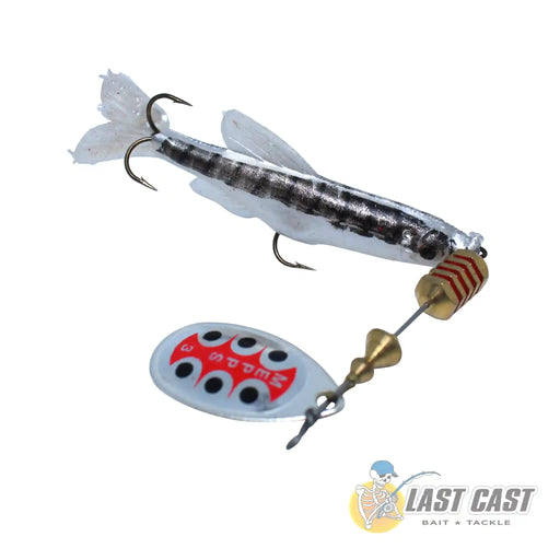 Mepps Aglia TW Minnow No3 Silver Right Angle
