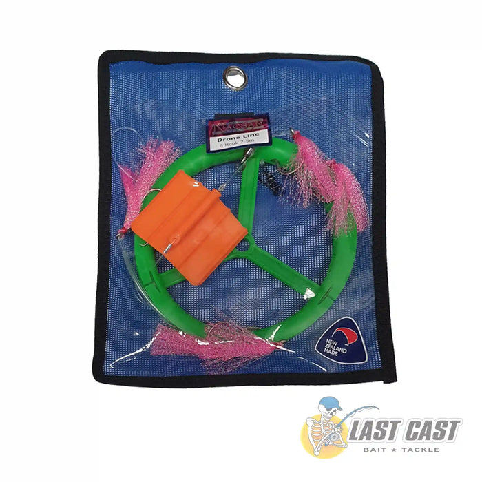 Nacsan Drone Longline 6 Hook With Astro Riser in Pouch