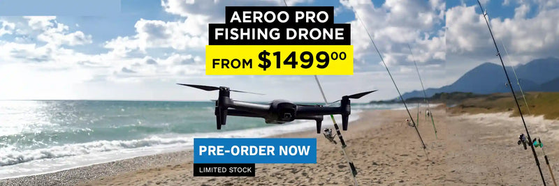 Aeroo Pro Fishing Drone from $1499