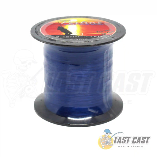 Perline High Abrasion Rock & Surf Spool Blue 11kg Side