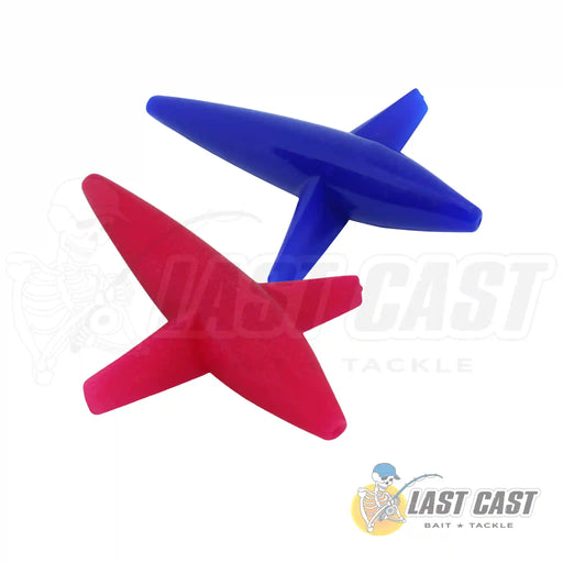 Sea Harvester Trolling Bird Teaser 13cm Front Angle Right Pink and Blue