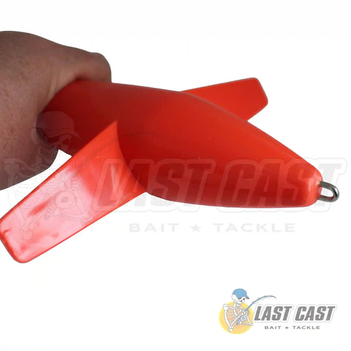 Sea Harvester Trolling Bird Teaser 23cm Front Right Angle Held in Hand