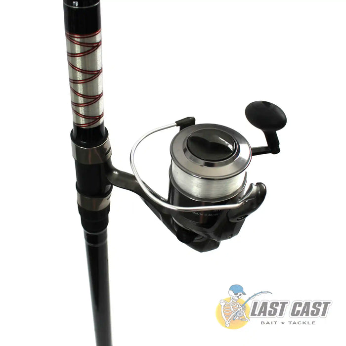 Sea Harvester Pro Surf Rod Combo Reel Closeup