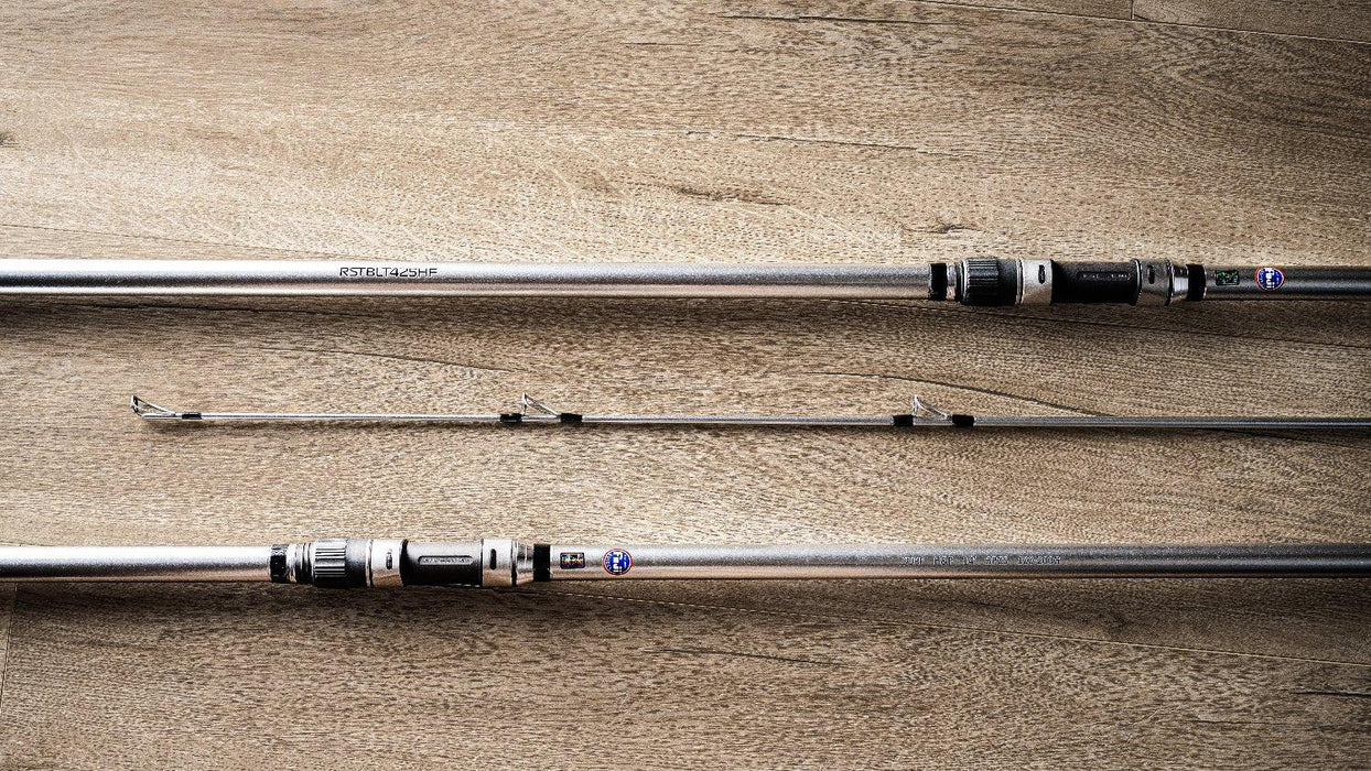 Mojo Works - Silver Bullet 14Ft 30T + 40T Carbon Surf Rod 3 - 6oz