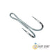Smart Angler Stainless Steel Double Hooks Front Single