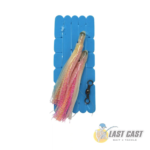 Snapper Tackle Premium Flasher Rig 5-0 with Large Squid Skirt