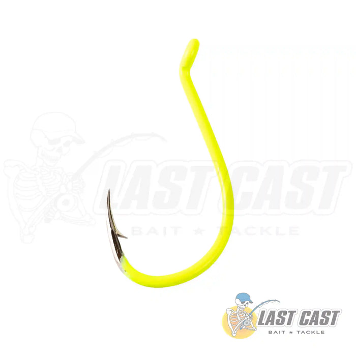 WISE ANGLER - BEAK HOOK WITH EXTRA LONG POINT IN FLUORESCENT GREEN