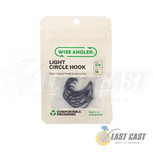 Wise Angler Light Circle Hook in Packaging Size 3_0