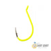 Wise Angler Beak Hook Extra Long Point in Fluorescent Green Single Hook