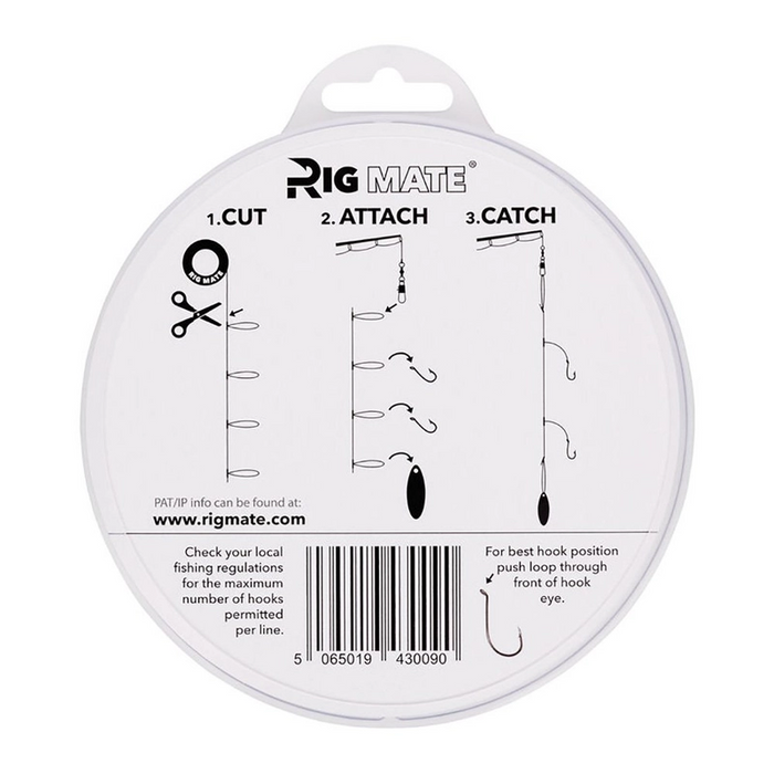 Dropper Loop 2 Rigs Rig Mate - Pre-Tied Dropper Loop Rigs — Last Cast Bait and Tackle