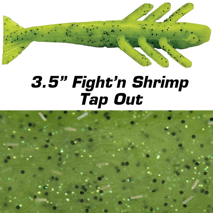 FISHBITES - FIGHT CLUB - FIGHT'N SHRIMP - TAP OUT