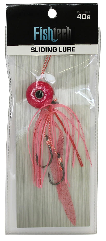 FISHTECH - SLIPPERY SLIDER LURE PINK — Last Cast Bait and Tackle